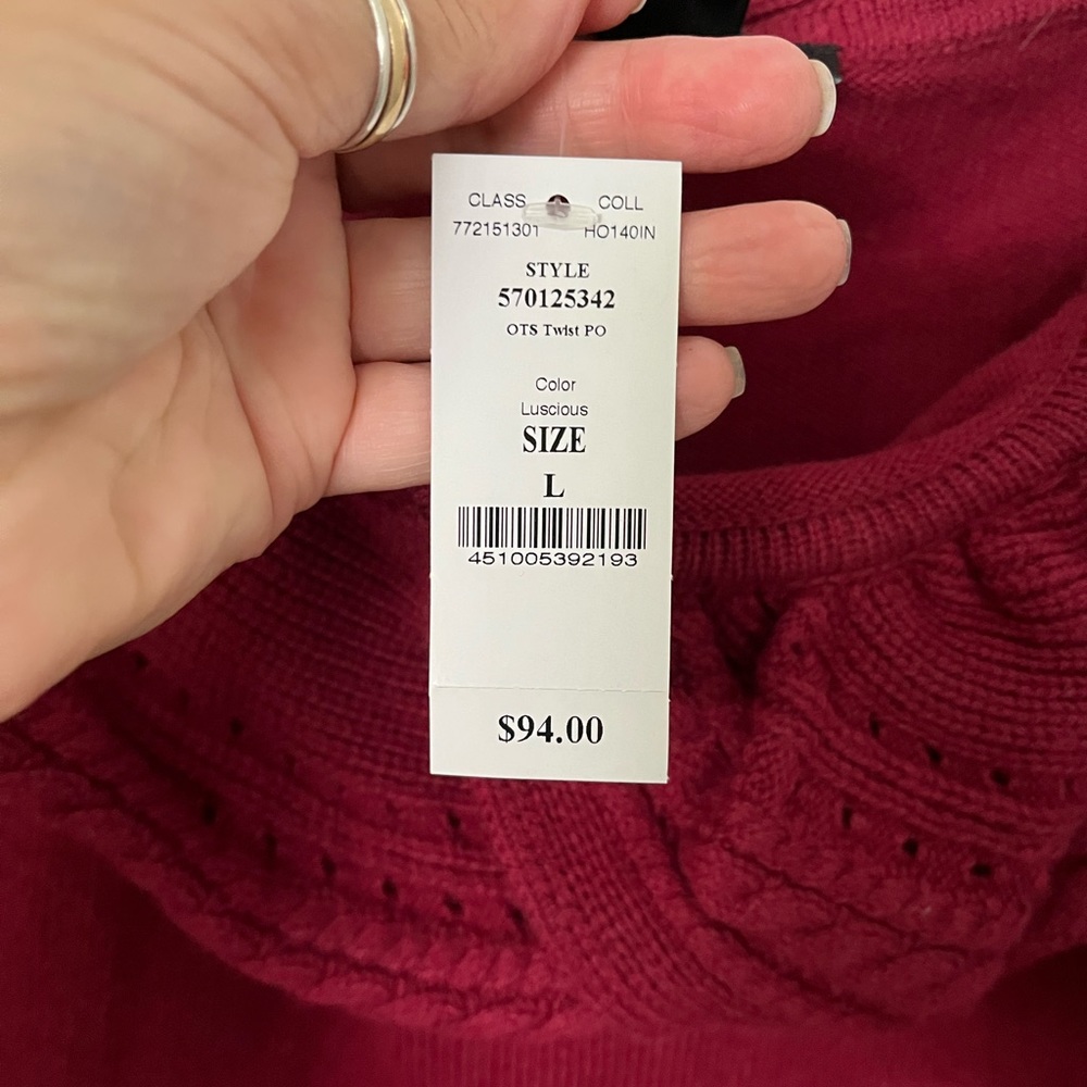 WHBM pullover sweater - Picture 2 of 4